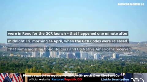 Restored Republic via a GCR: Update as of April 25, 2023