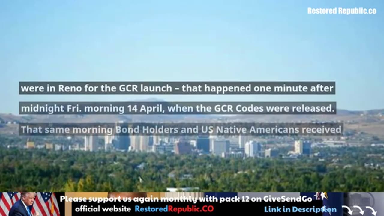 Restored Republic via a GCR: Update as of April 25, 2023