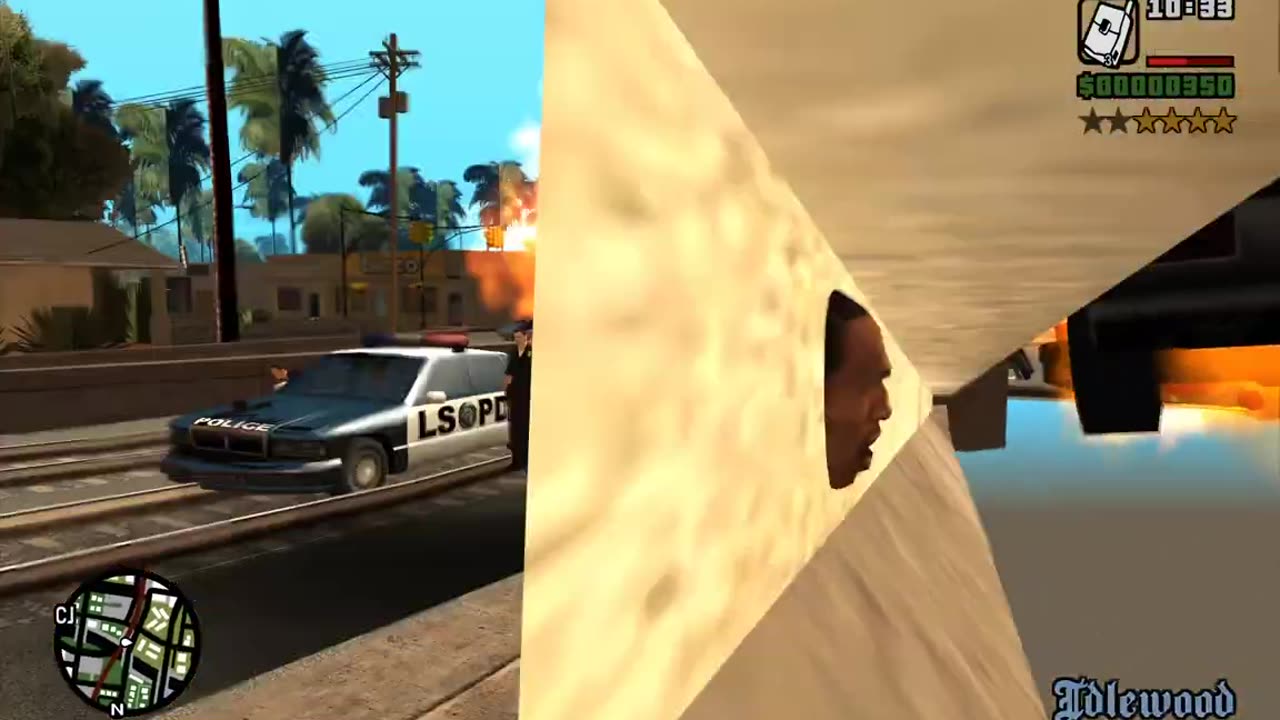 how to see through walls in gta sa