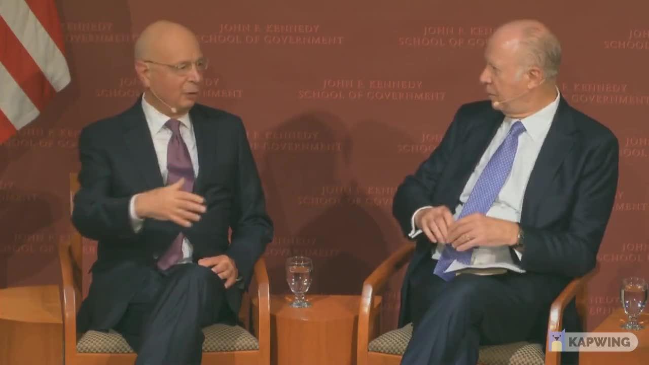 Klaus Schwab: "Proud To Penetrate Governments!"