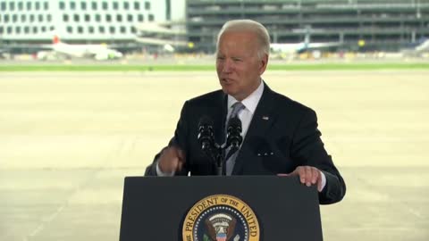 Biden Delivers Remarks on Infrastructure in Oregon