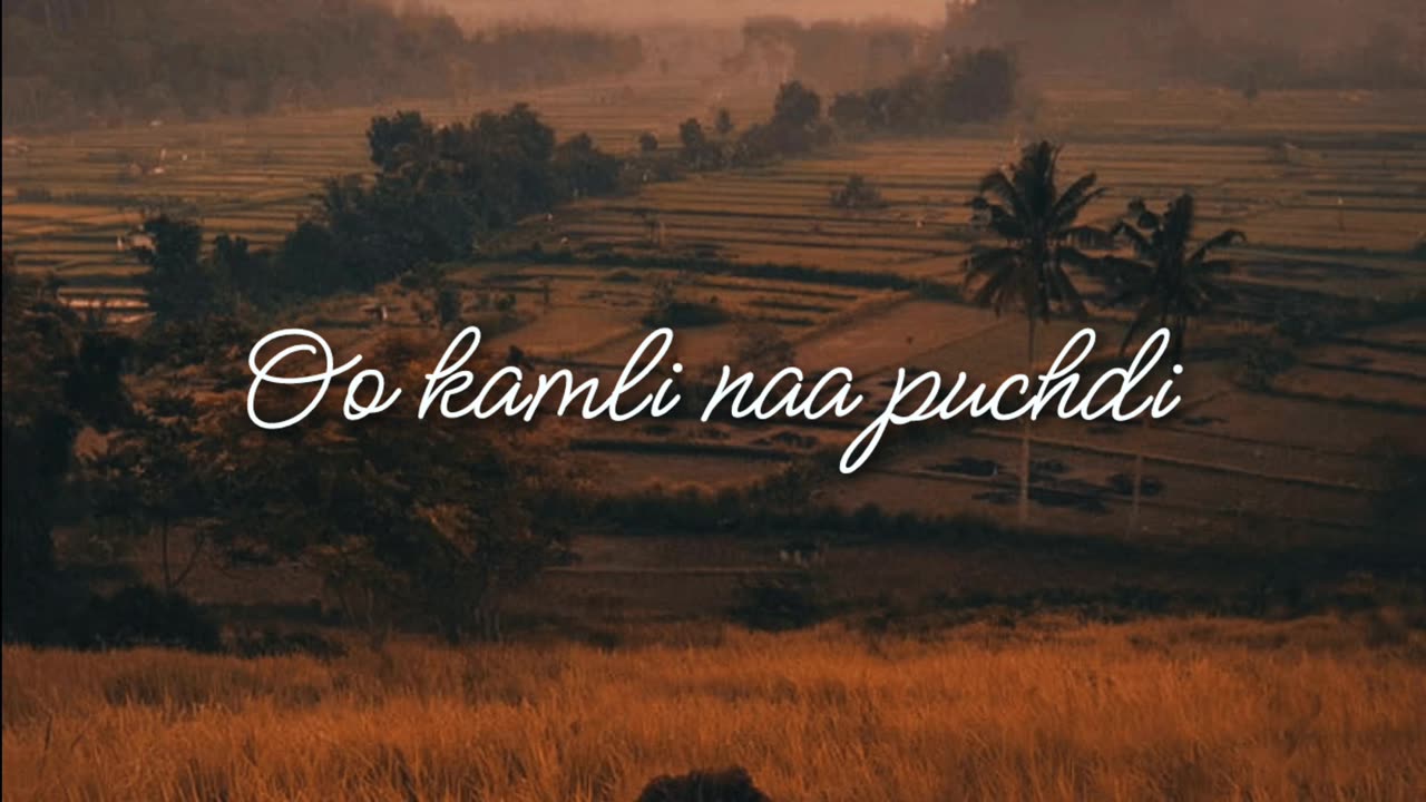 Oo kamli naa puchdi | Slowed & Reverb | Sarrb | Punjabi Song