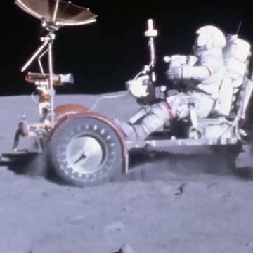 In 1971 NASA put a car on the moon