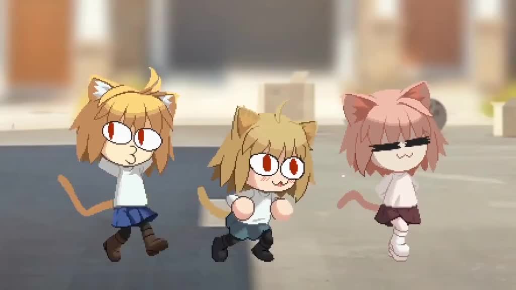 Neko Arc Dr Livesey Walk Meme (Not Mine)