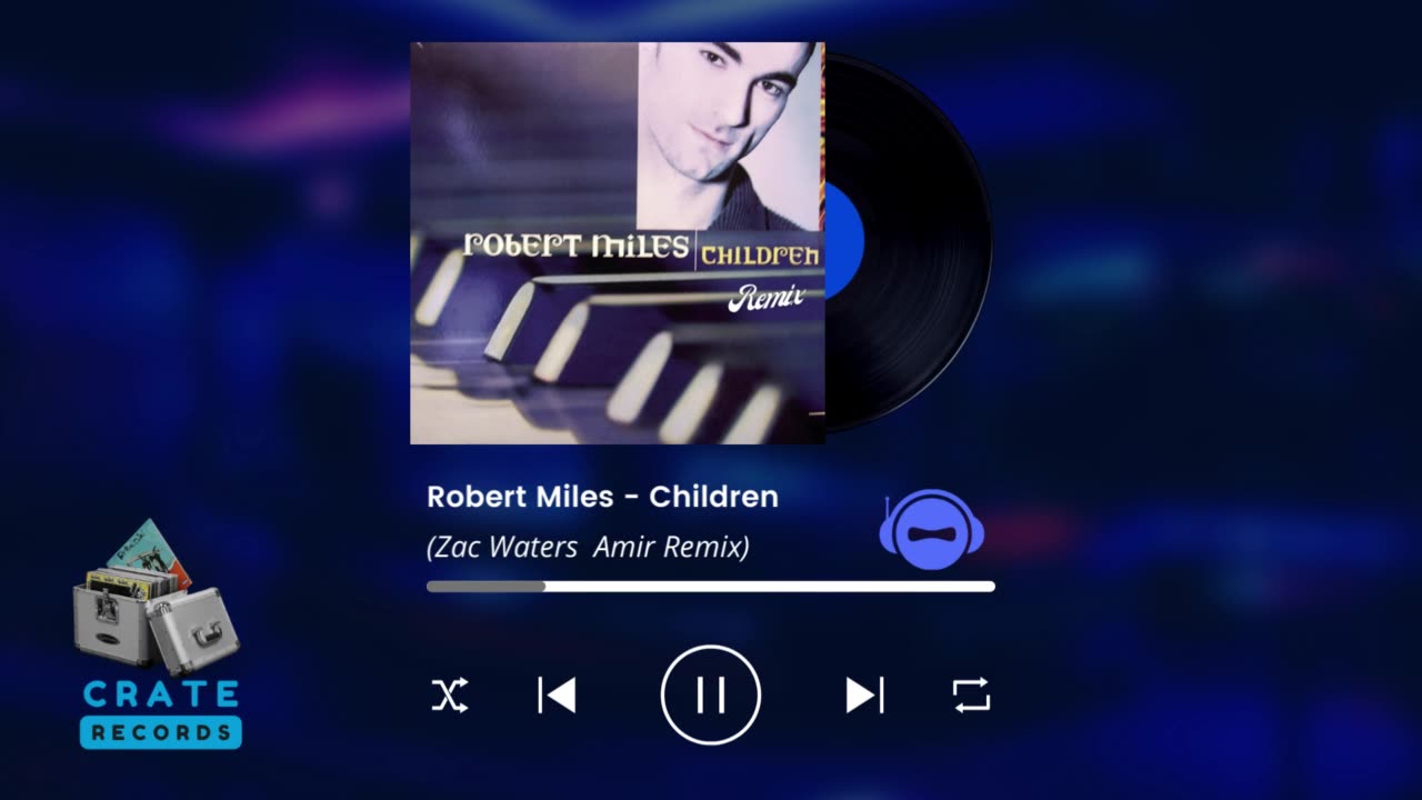 Robert Miles - Children (Zac Waters Amir Remix) | Crate Records