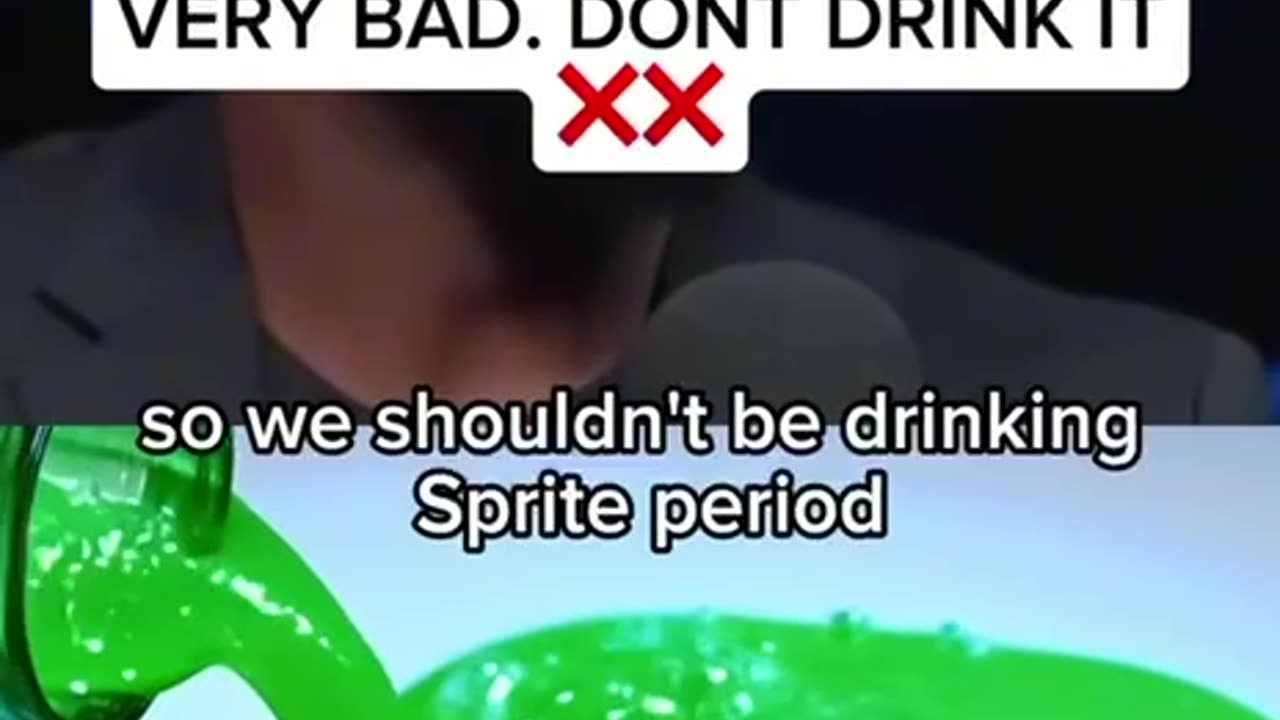 DON'T DRINK SPRITE