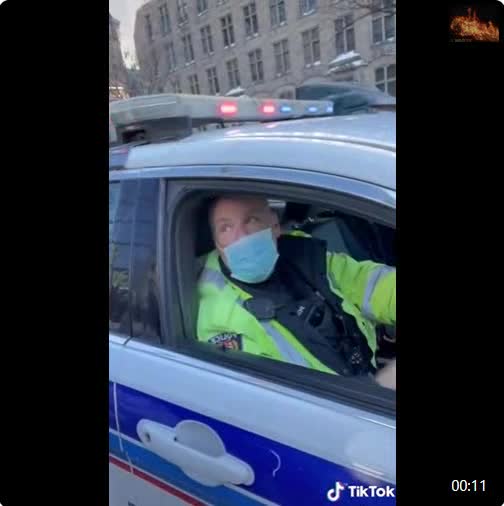 Ottawa Cop says Truckers been Great and they cant ignore all this