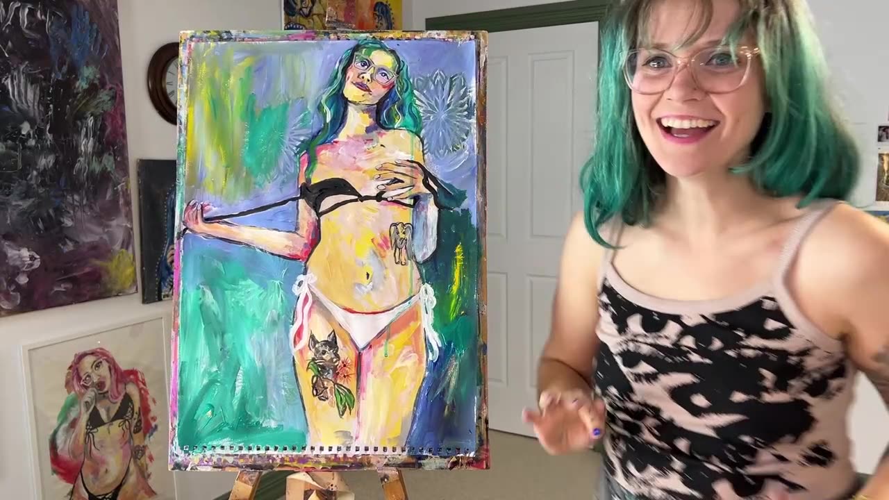 Creating Art from Within: HeidiVife's Journey of Self-Expression and Passion"