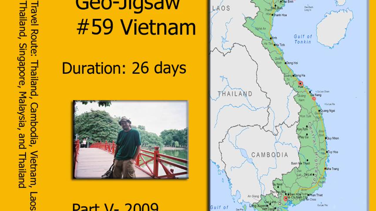 Geo-Jigsaw: #59 Vietnam Pt. 5
