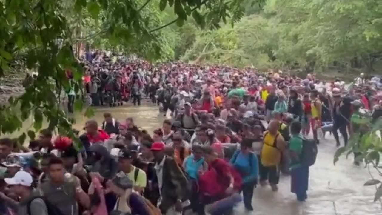 Every single day. Every single night. Millions every year. This is an invasion. Period.