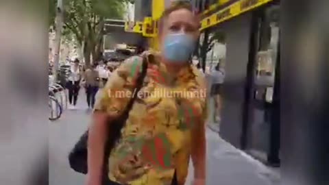 Jabbed woman rain curses on unvaxxed people