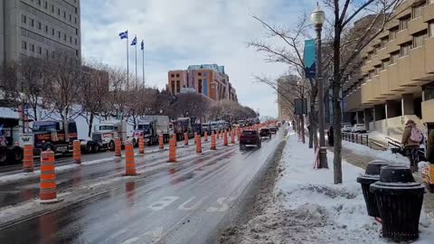 Things getting loud in Quebec City Saturday morning