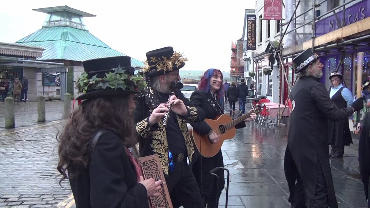 #Morris_Dancers at the #Dolphin_Pub Christmas 19th December 2015. Ocean City