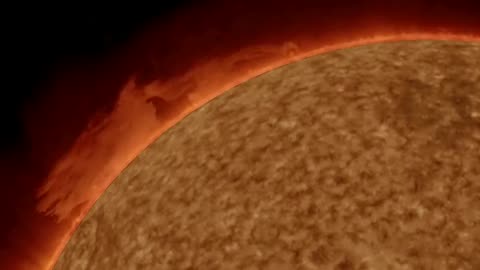 Hefty Prominence Eruption Observed by SDO