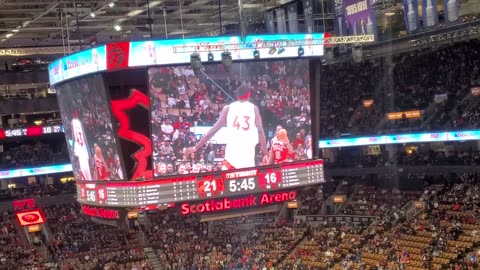 Toronto Raptors vs Chicago Bulls at Scotiabank Arena