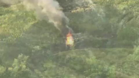 New Kamikaze Drone Footage of Strikes On Russian T80