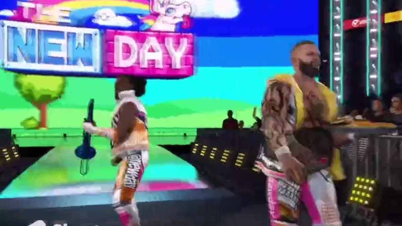 WWE 2K24 myrise Joining New day