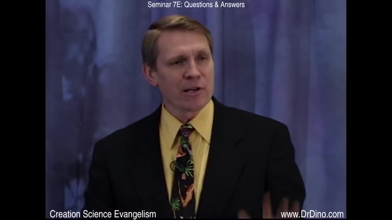 The Kent Hovind Creation Seminar (7e of 7)- Questions & Answers_HD
