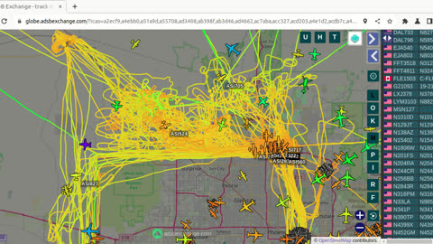 Bird Nazi N903EE over Morristown - Jan 3rd 2024 -noonoish -