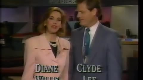 June 30, 1991 - Clyde Lee and Diane Willis for 6 News at 10