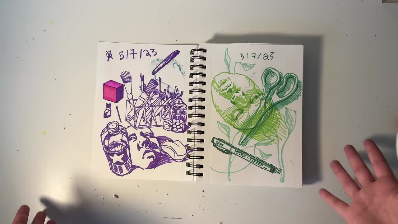 a VERY honest sketchbook tour...