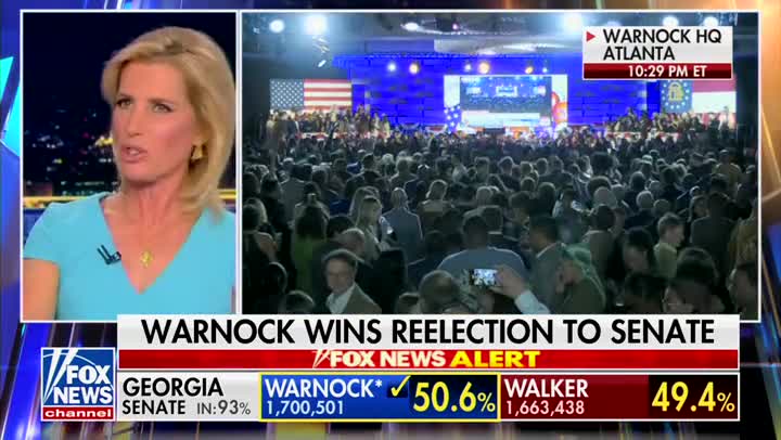 Ingraham: I Am Pissed, It Never Felt that the Senate Republicans Wanted Herschel Walker in Office