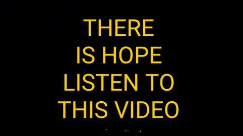 THERE IS HOPE ❗️ COME AND LISTEN. 11/23/22