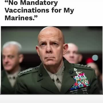 No Mandatory Vax For My Marines !