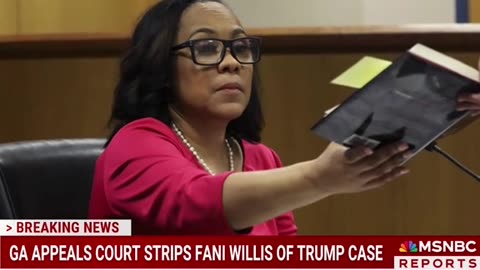 BREAKING🚨FANI WILLIS & HER OFFICE HAVE BEEN DISQUALIFIED FROM PROSECUTING PRESIDENT TRUMP