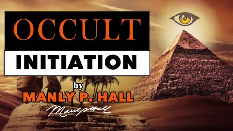 Manly P. Hall Occult Initiation of The Pyramid