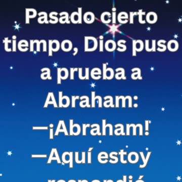 "La Prueba de Abraham: Génesis 22:1"