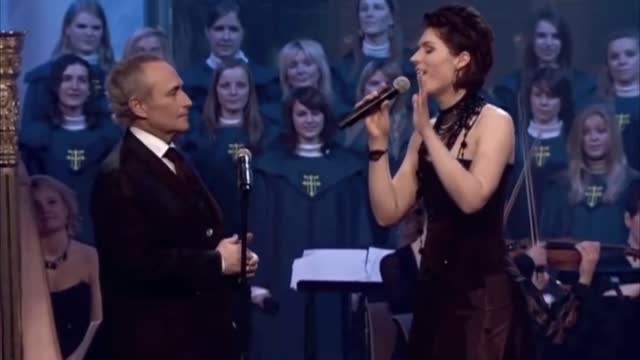 Sissel Kyrkjebø & Jose Carreras - Quando Sento che Mi Ami HD