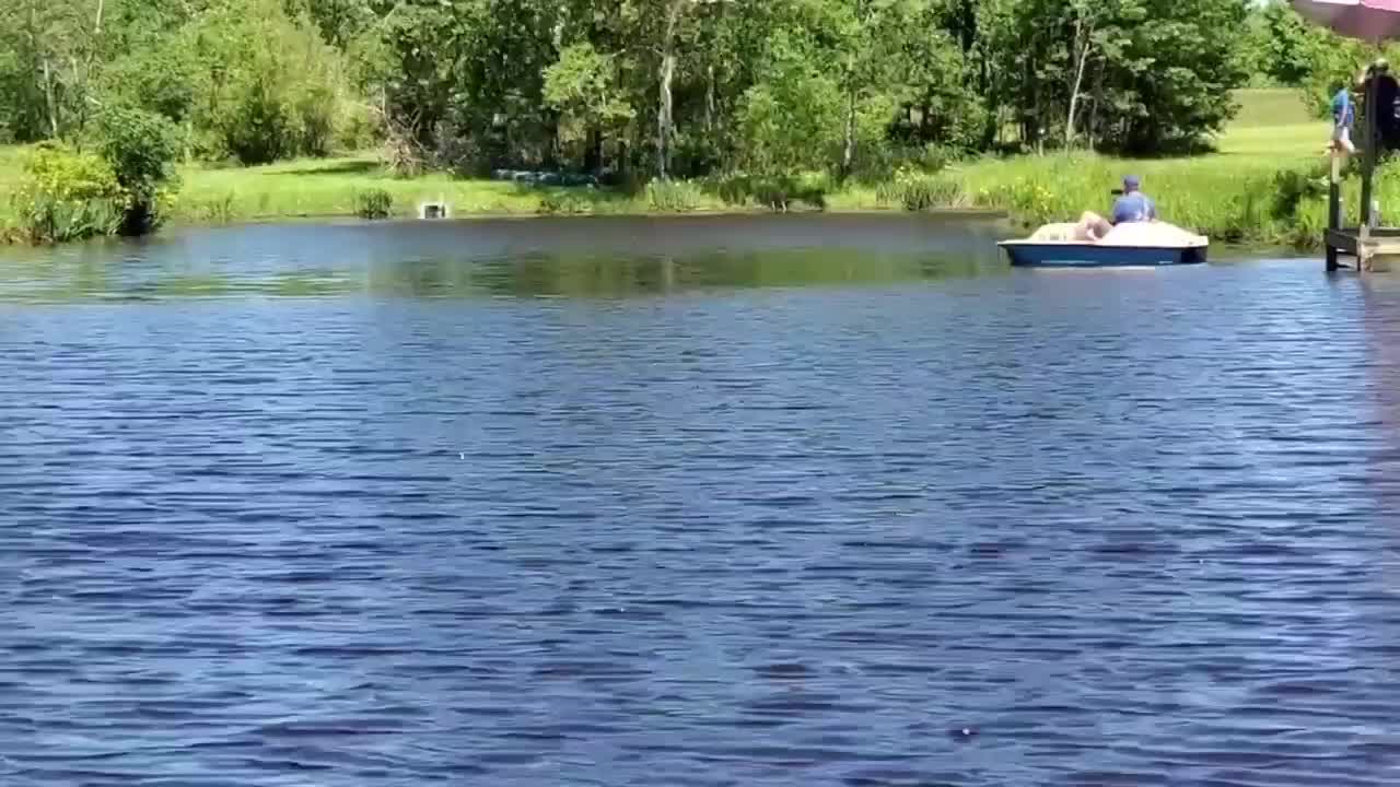 Xmaxx Hydroplaning water crossing