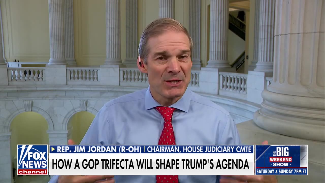 Rep. Jim Jordan reveals his goals for a House majority