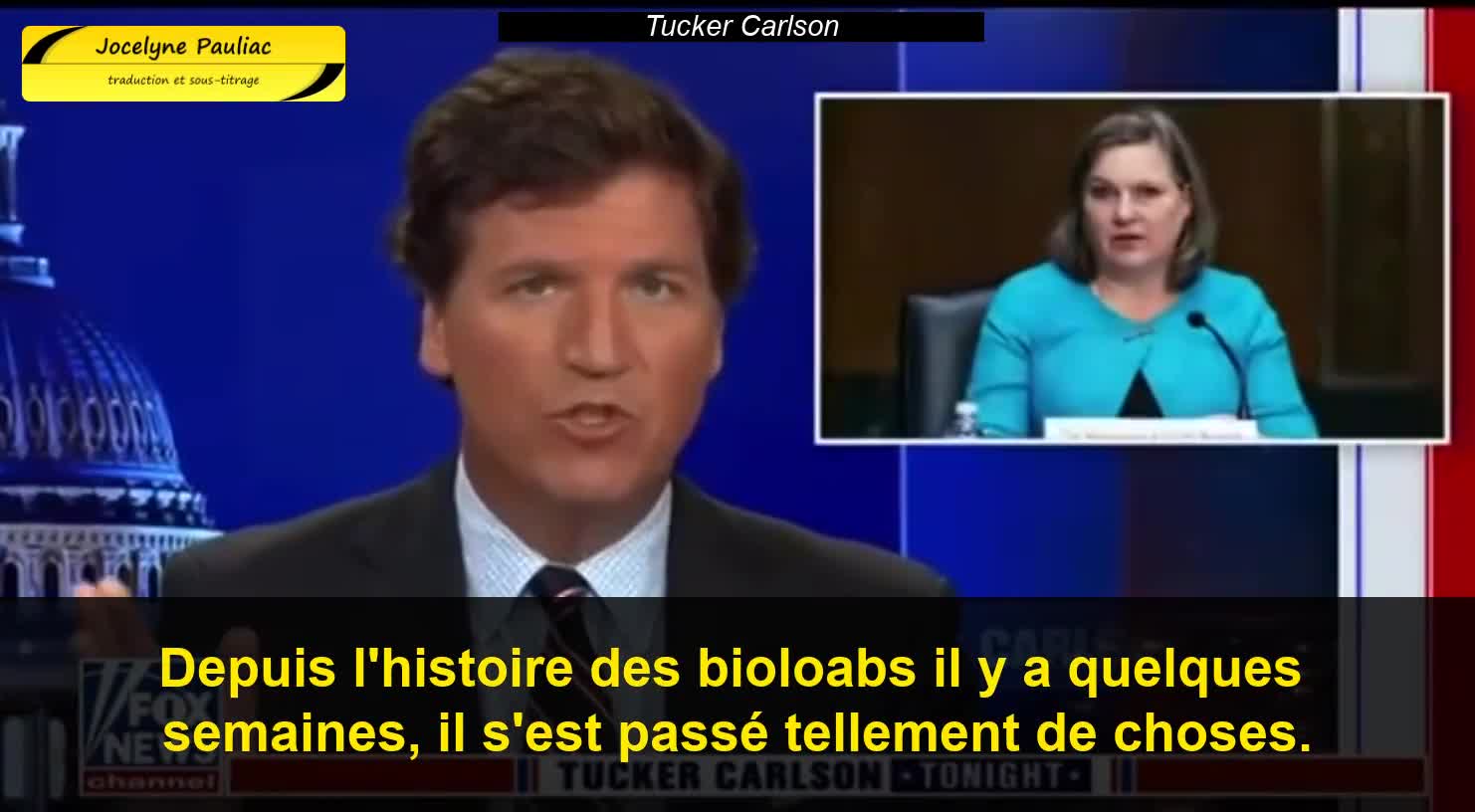 Tucker Carlson de FoxNews sur les labos en Ukraine.