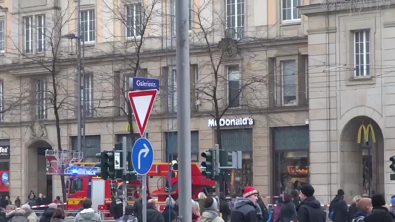 Fire engines response for East-German architecture