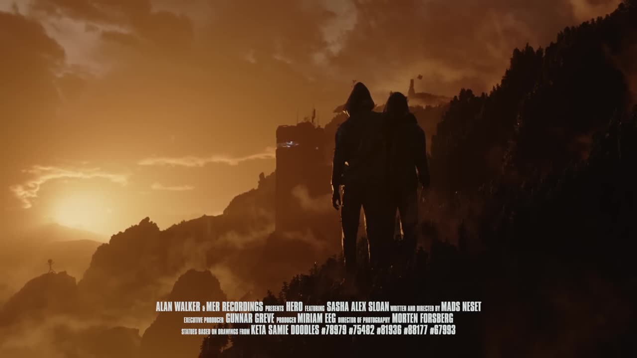  Alan Walker & Sasha Alex Sloan - Hero (Official Music Video)