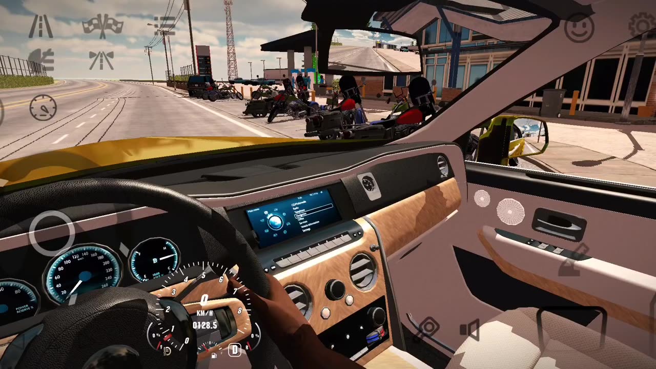 Car Parking Multiplayer Gold Maded Rolls Royce With High Quality Graphics