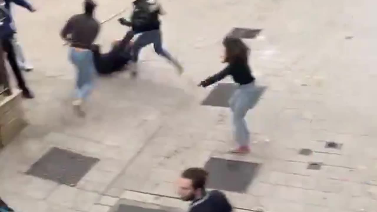 When French patriots educated immigrants and Antifa who were looting stores in