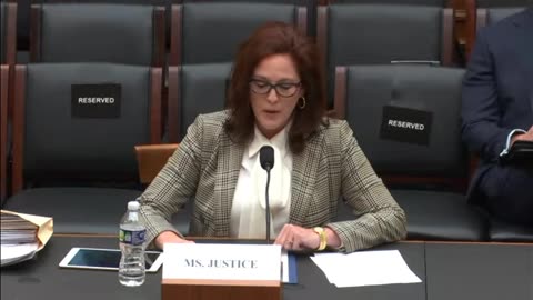 Tiffany Justice address subcommittee