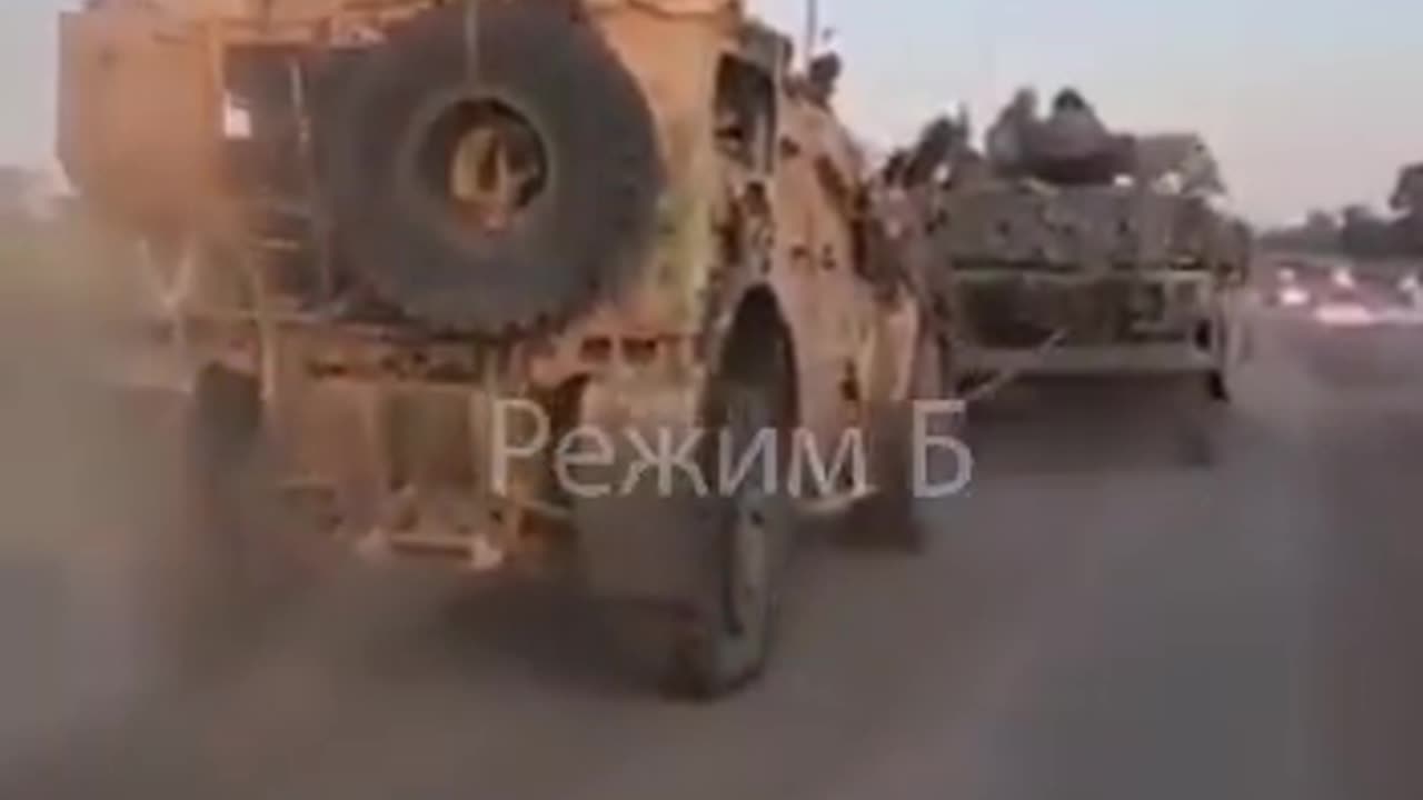 08/31/2023 Russian tank tows US armored vehicle: Welcome to Russia, tovarish! 😅