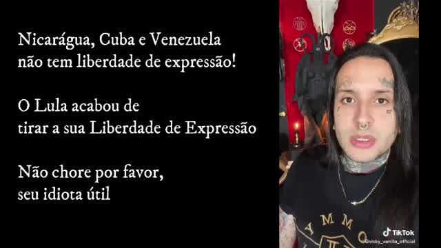 Resposta a idiota útil satanista