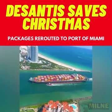 Desantis Saves Christmas!