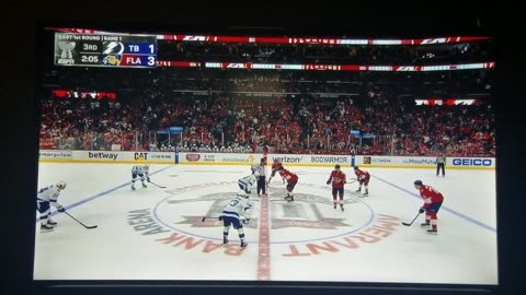 East 1st Round Game 1 - TB vs FLA - Panthers Win 3-2