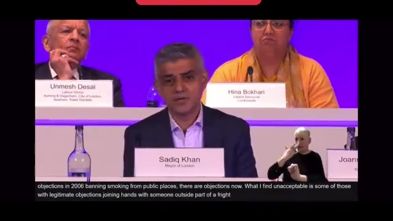 London Sadiq Khan