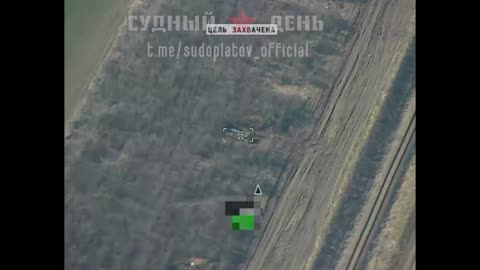 Russian Lancet drones hits a Ukrainian 2S1 Gvozdika and a M109 Paladin