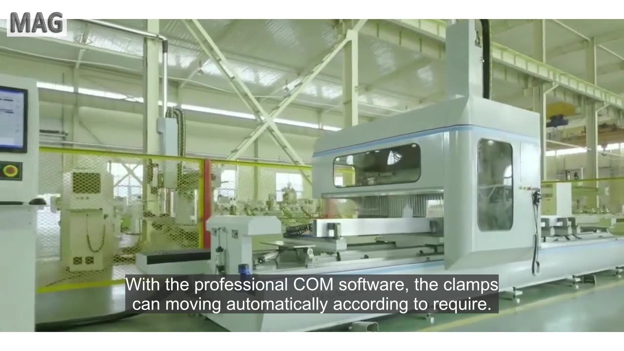 Professional 4 Aixs CNC Processing Center for Aluminum Profile LM4-CNC-9700