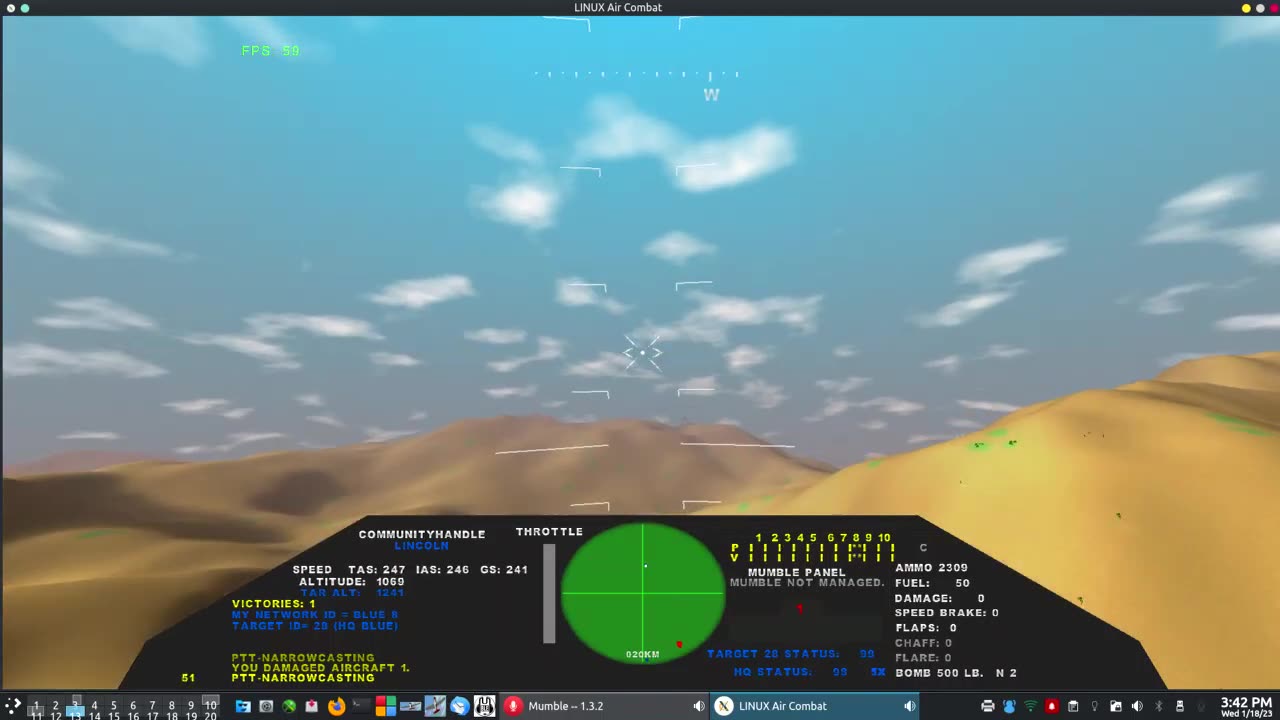 Linux Air Combat 2023 - 04