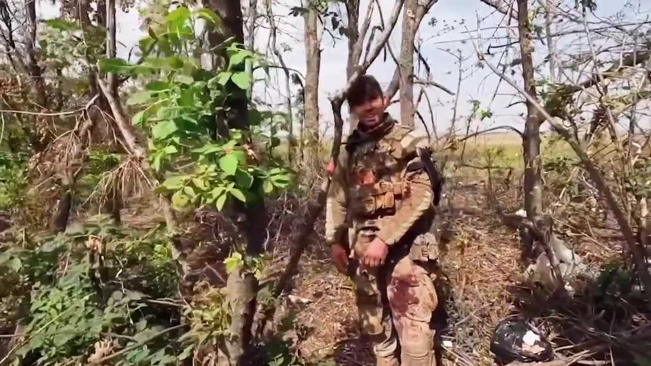 19-year-old Ukraine soldier survives Russian 'gas' bomb dropped by enemy drone