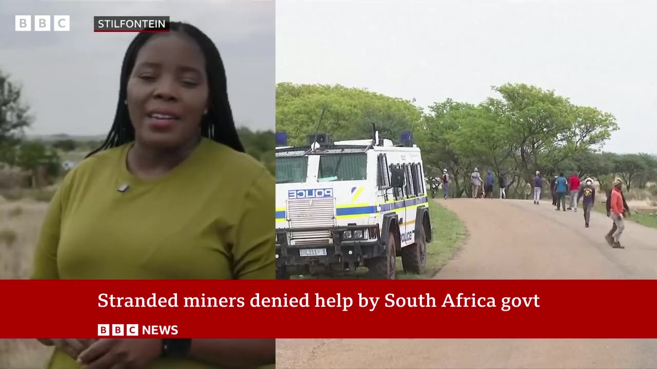 South Africa cuts supplies to thousands of illegal miners hiding underground